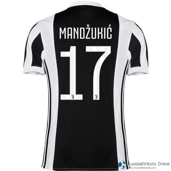 Juventus Trikot Heim Mandzukic 2017-18 Fussballtrikots Günstig